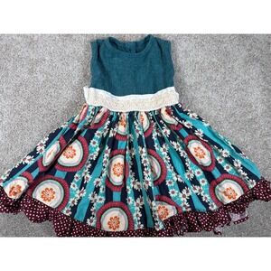 Persnickety Boutique Girls Twirl Dress Size 4